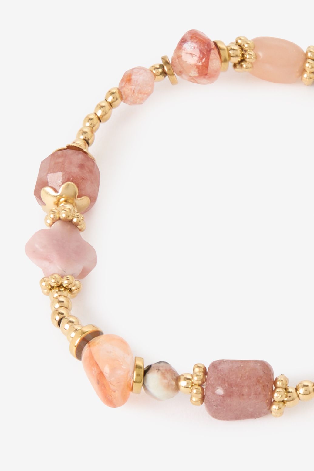 Steinarmband - rosa
