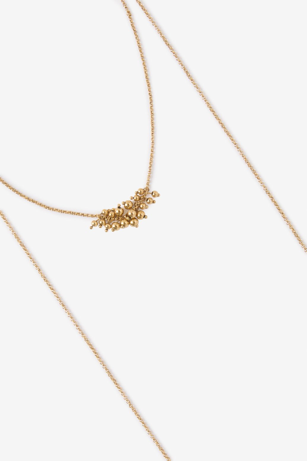 Gold-plated Kette mit Anhängern