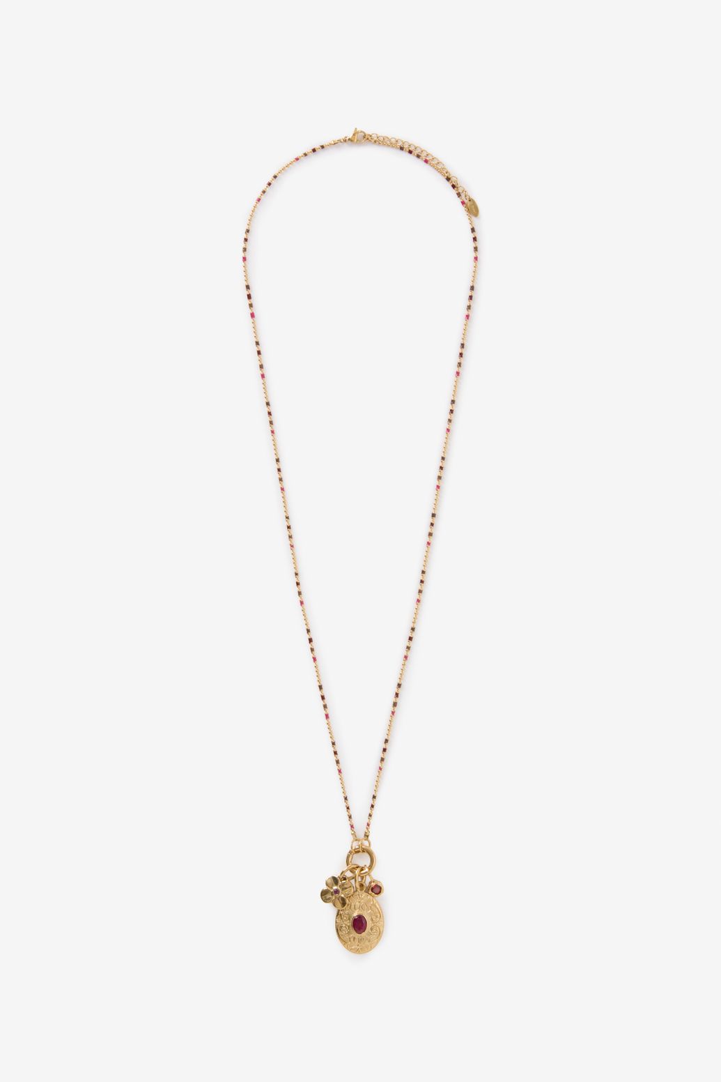 Gold-plated Kette mit Anhängern