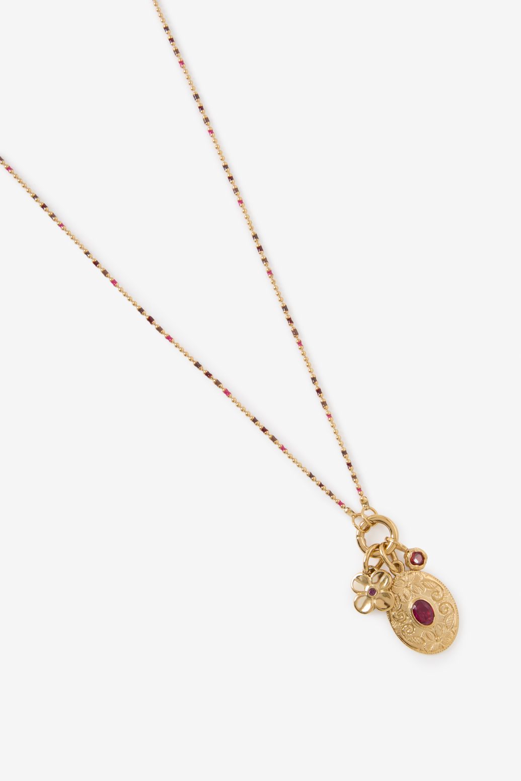 Gold-plated Kette mit Anhängern
