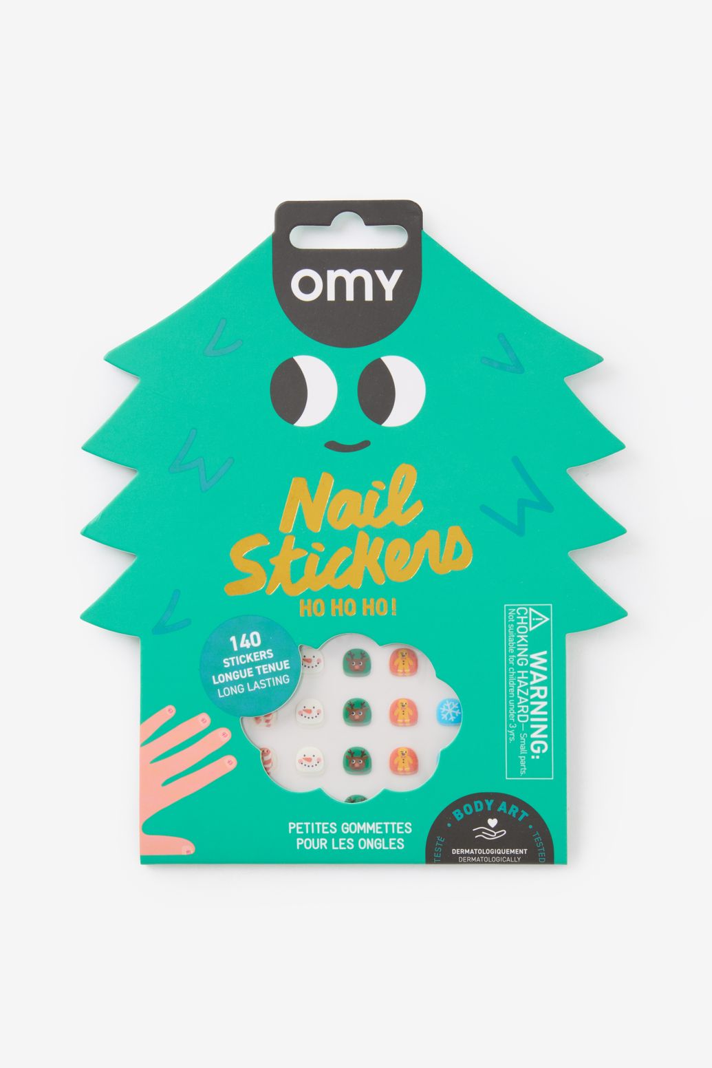 OMY kerst nagelstickers