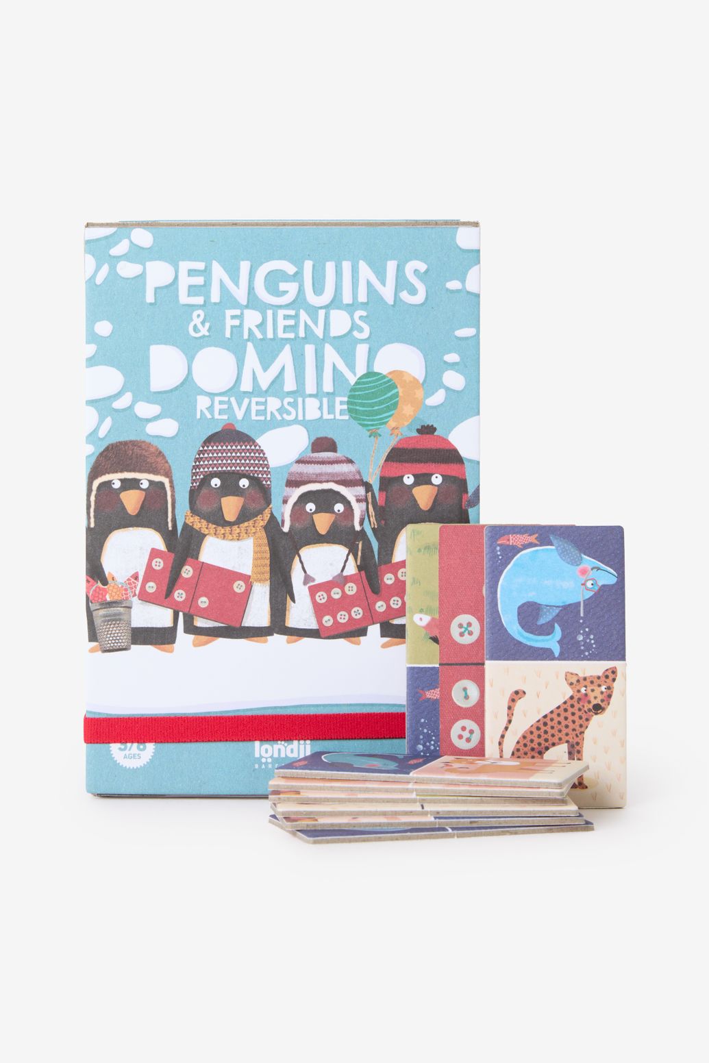 Londji dominospel Penguins & Friends
