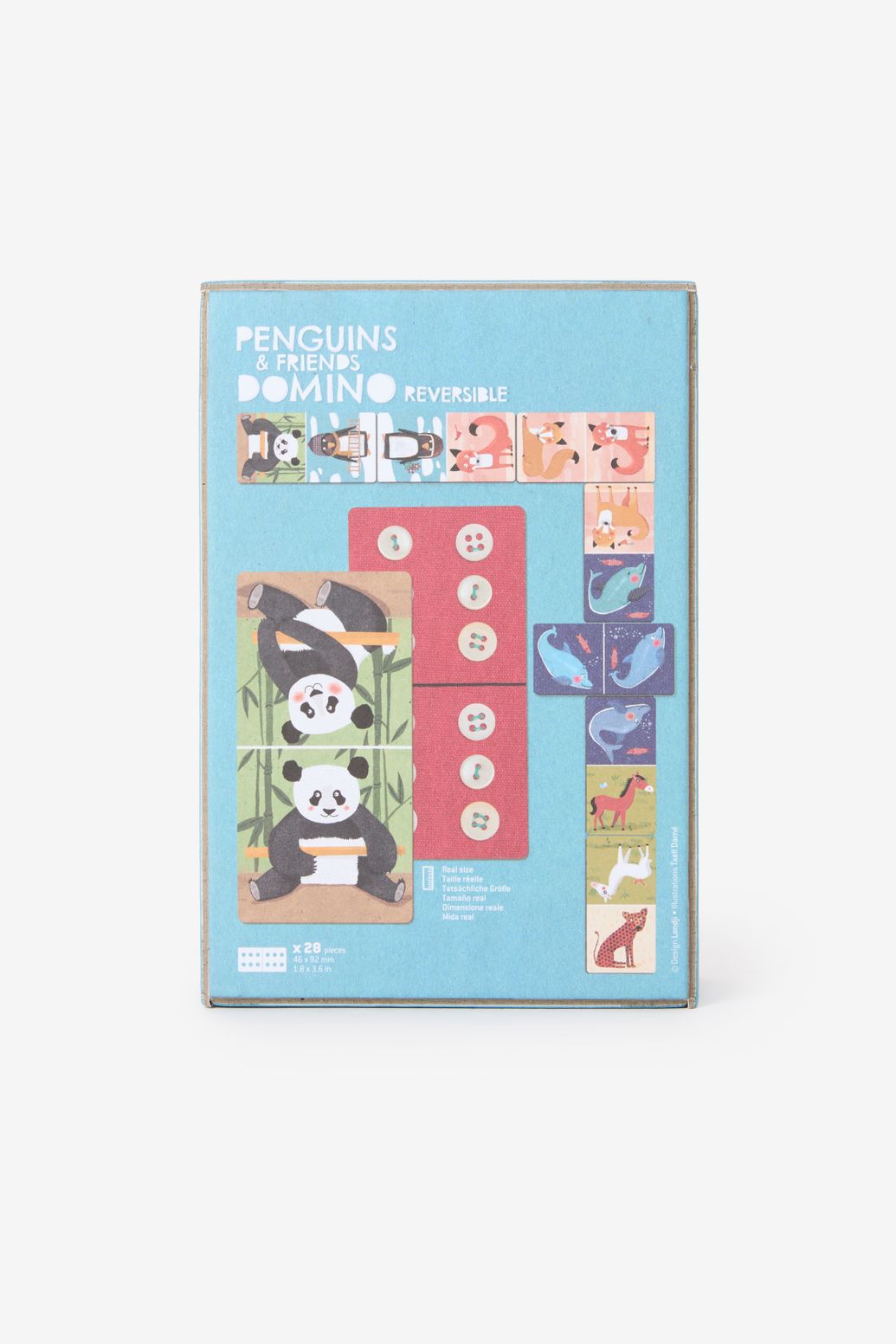 Londji dominospel Penguins & Friends