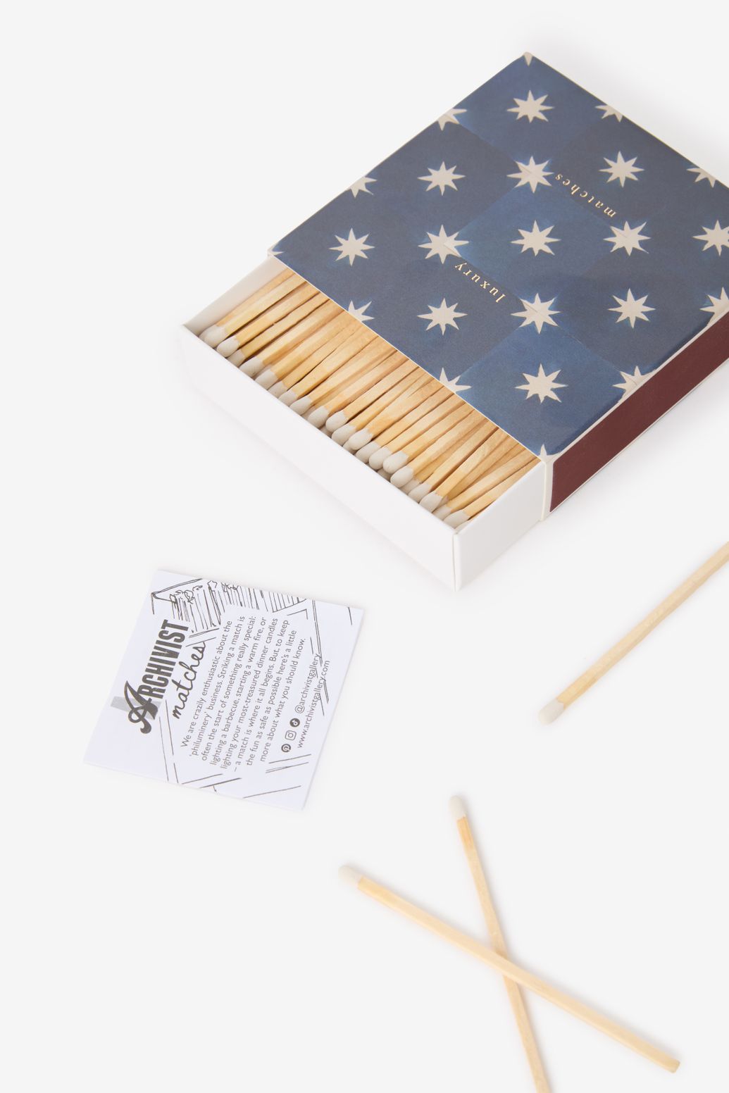 Archivist lucifers luxury matches
