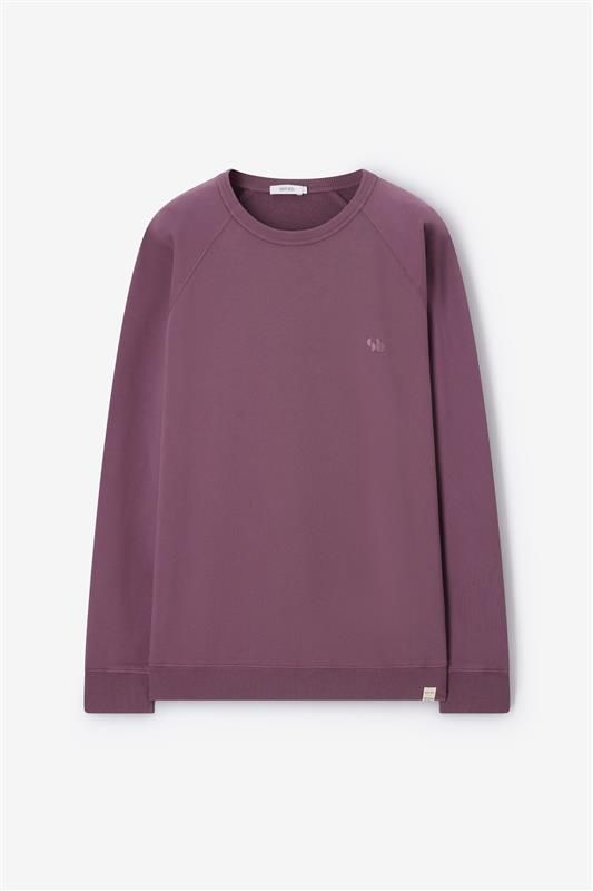 Donkerpaarse sweater